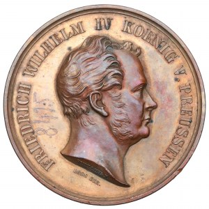 Niemcy, Fryderyk Wilhelm IV, Medal 1850 - otwarcie pierwszego parlamentu państwowego w Berlinie