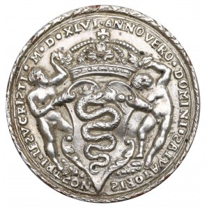 Bona Sforza, Medaille 1546 - Caraglio galvanische Kopie