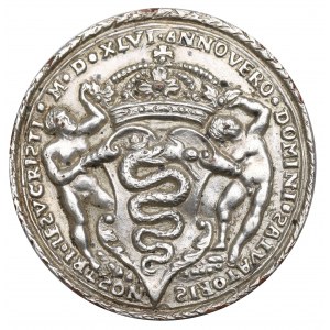 Bona Sforza, Medaglia 1546 - Copia galvanica di Caraglio