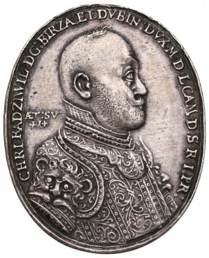 Sigismondo III Vasa, Medaglia del magnate Krzysztof Radziwill Hetman di Lituania 1626 - copia galvanica