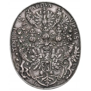 Zikmund III Vasa, medaile litevského hejtmana Kryštofa Radziwilla z roku 1626 - galvanická kopie