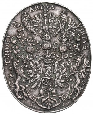 Zygmunt III Waza, Medal magnacki Krzysztof Radziwiłł Hetman Litewski 1626 - kopia galwaniczna