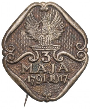 Poľsko, odznak z 3. mája 1917