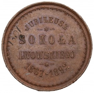 Polen, Jubiläumsmedaille der Lemberger Falken 1892