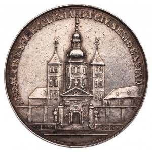 Germania, Assia-Darmstadt, medaglia della chiesa di Seligenstadt 1825