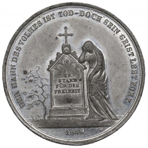 Germania, medaglia commemorativa di Robert Blum 1848