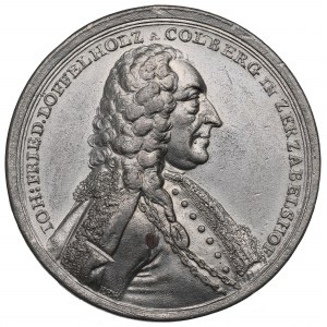 Německo, Norimberk, medaile Johann Friedrich Löffelholz 1740