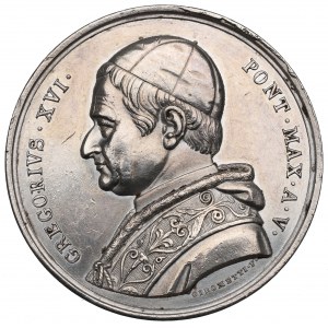 Vatikán, Jiří XVI, medaile 1835