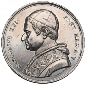 Vatikan, Georg XVI., Medaille 1835