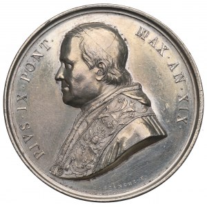 Vatican, Pie IX, Médaille 1864