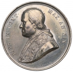 Vatican, Pius IX, Medal 1864