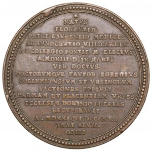 Watykan, Leon X, Medal XVIII w.