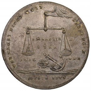 Germania, Baviera, Gettone commemorativo della grande carestia del 1816-17