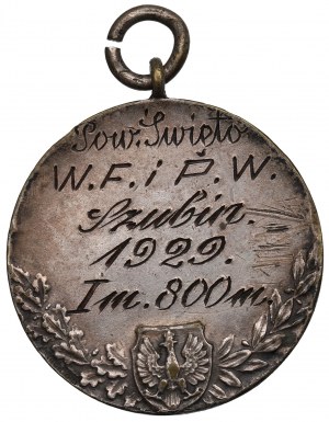 II RP, Award Medal of the District W.F and P.W. Festival Szubin 1929