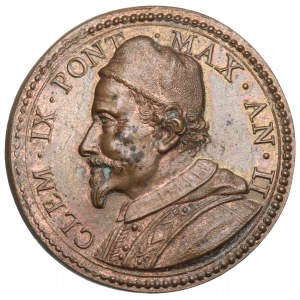 Vatikan, Clemens IX., Medaille 1668