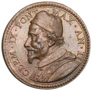 Watykan, Klemens IX, Medal 1668