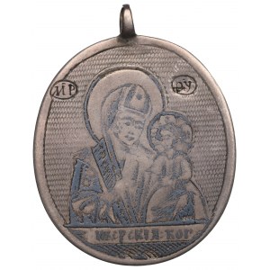 Rosja, Medalik religijny 1846 - srebro pr.84