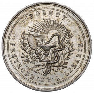 Polen, Medaille des 4. Kongresses der Naturforscher und Ärzte in Poznań 1884
