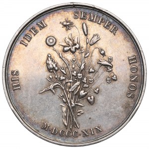 Francúzsko, medaila Clementine Isaura 1819