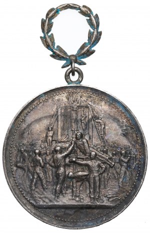 France, Medal gimnastique competition Tours 1899