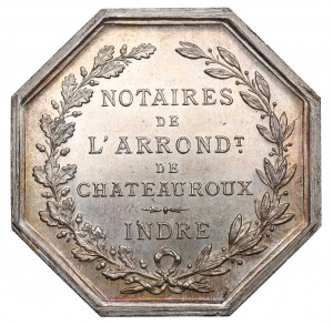 Francja, Żeton notariuszy z Chateauroux