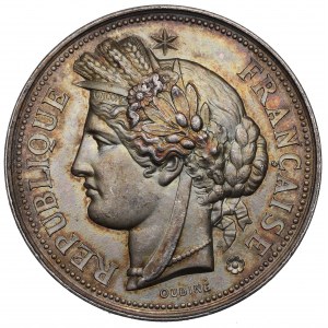 Francia, medaglia del premio Moulins 1884