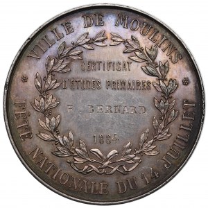 Frankreich, Moulins-Preis-Medaille 1884