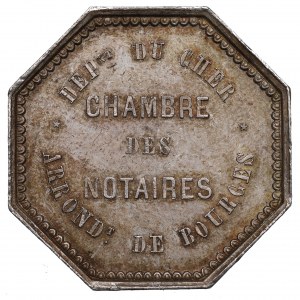 Francja, Żeton notariuszy z Bourges