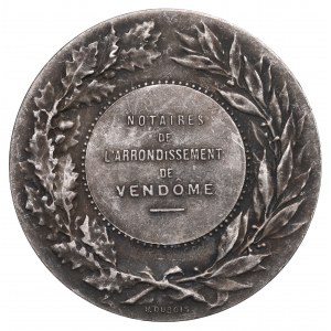France, Medal Notaires from Vendome