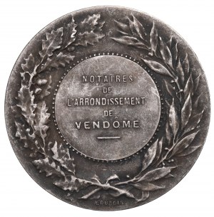 France, Medal Notaires from Vendome