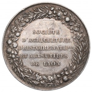 France, Medal Agriculture Society Lyon