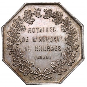 France, jeton des notaires de Bourges