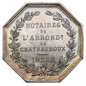 Frankreich, Chateauroux notarielle Urkunde