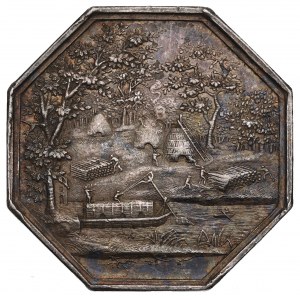 Francie, obchodní žeton na dřevěné uhlí Paříž 1820