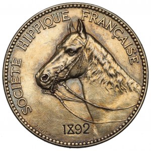 France, Prix médaille concours hippie Vichy 1892