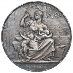 Francja, Medal Ministerstwa Spraw Wewnętrznych - srebro