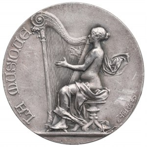 Frankreich, Preismedaille Musikwettbewerb Bourges 1897