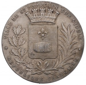 France, Saint Pourcain award medal