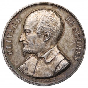 Francia, medaglia premio della Società agricola di Allier 1854