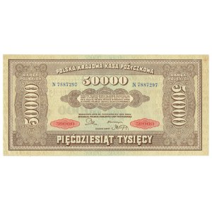 II RP, 50 000 polských marek 1922 N
