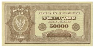 II RP, 50 000 polských marek 1922 N