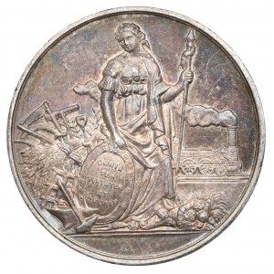 France, Medal Agriculture Society Chateau-Chinon