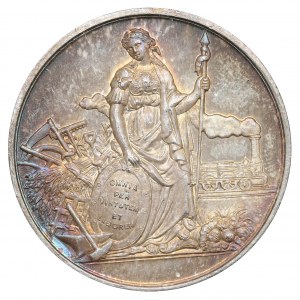 Francia, medaglia premio della Società agricola di Chateau-Chinon