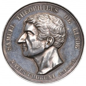 Pologne, Médaille Samuel Teofil Linde 1842 - Majnert