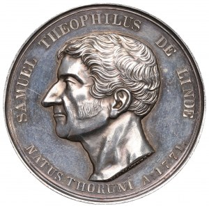 Poland, Medal Samuel Teofil Linde 1842 - Majnert