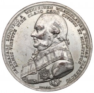 Schlesien, General Balthasar Ludwig Wendessen Medaille - galvanische Kopie