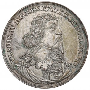 Ladislaus IV Vasa, Krönungsmedaille von Ladislaus IV 1635 - galvanische Kopie aus dem 19.