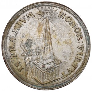 Ladislav IV Vasa, Korunovační medaile Ladislava IV. 1635 - galvanická kopie z 19. století.