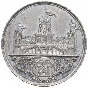 Germany, Reichenberg, Medal singer festival 1864