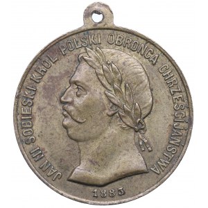 Polska, Medal Jan III Sobieski dwieście lat odsieczy wiedeńskiej 1883